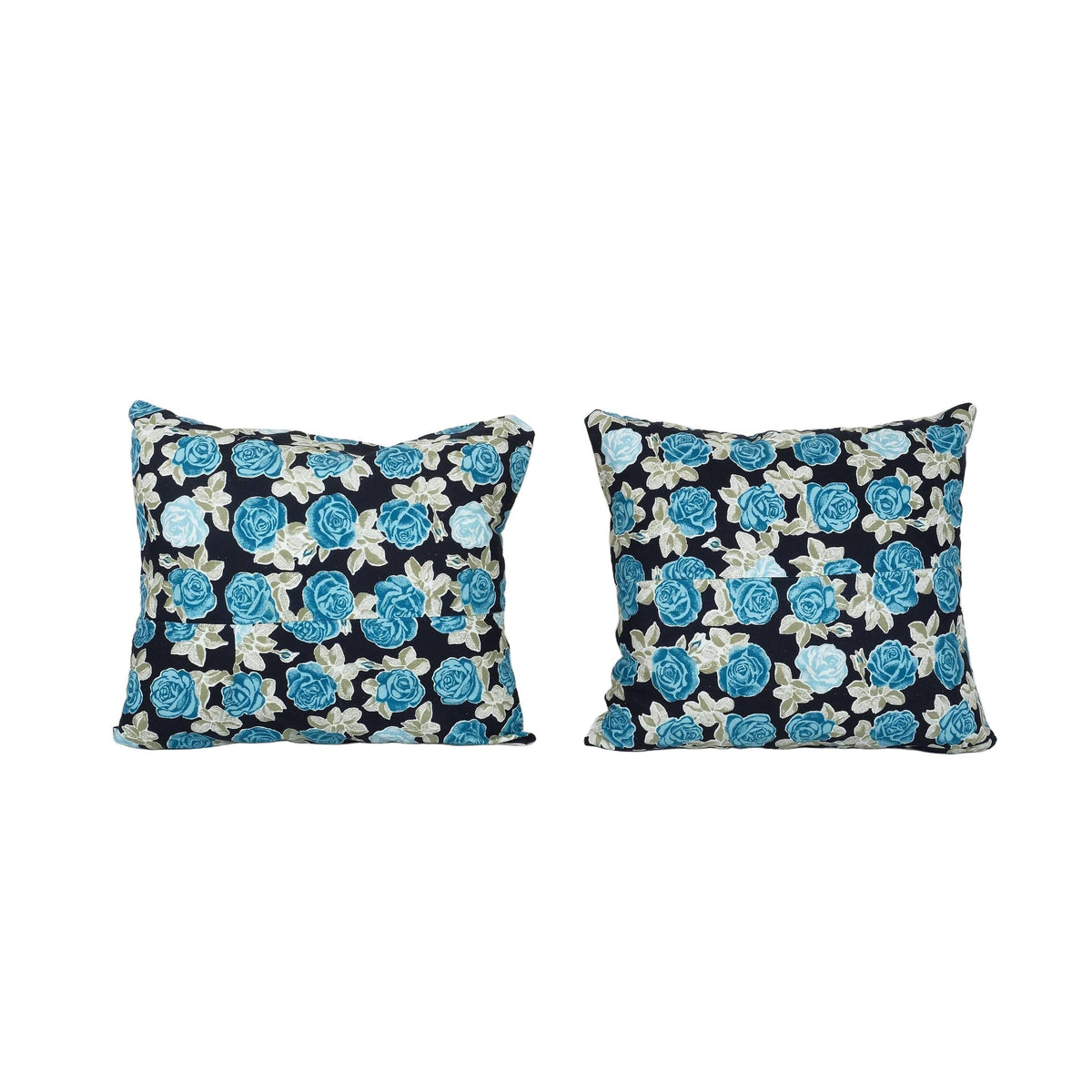 Özbek Baskılı Kırlent Kılıfı 2'li Set 45 x 49 cm