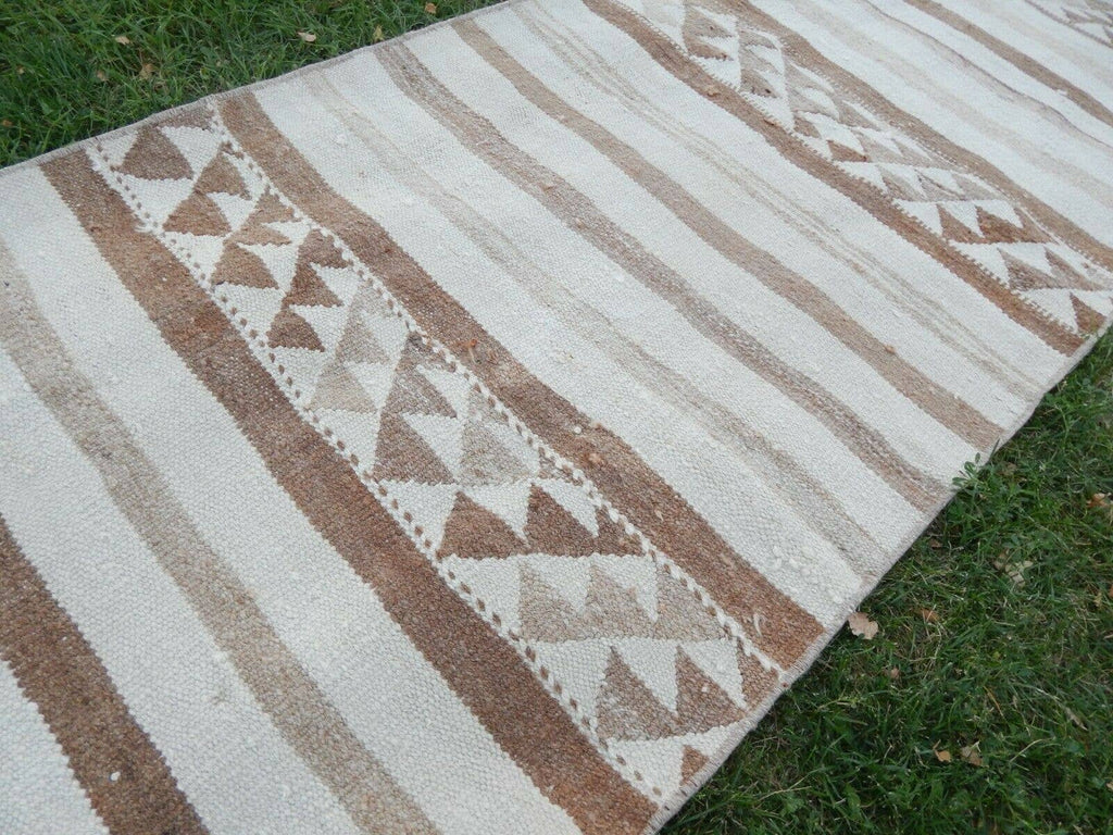 Vintage Herki Kilim Yolluk 84 x 337 cm