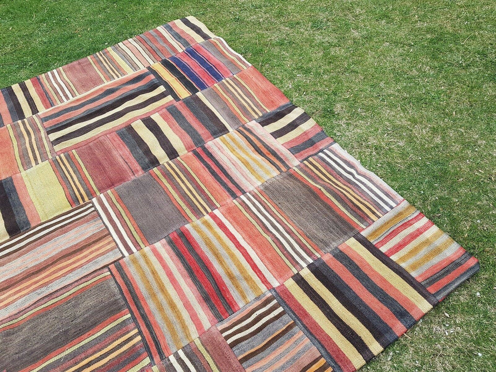 Vintage Patchwork Kilim 215 x 300 cm