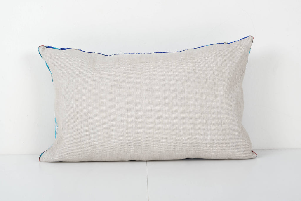 İpek Ikat Kadife Kırlent Kılıfı 40 x 60 cm