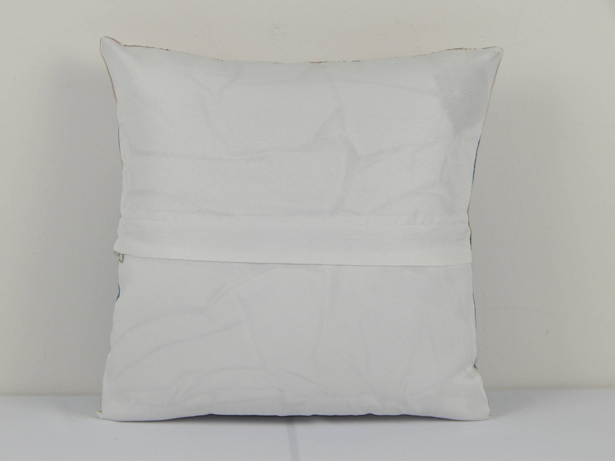 İpek Ikat Kadife Kırlent Kılıfı 32 x 32 cm