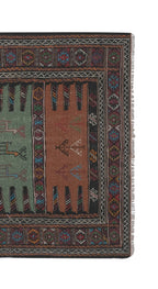 Vintage Sumak Kilim 102 x 163 cm