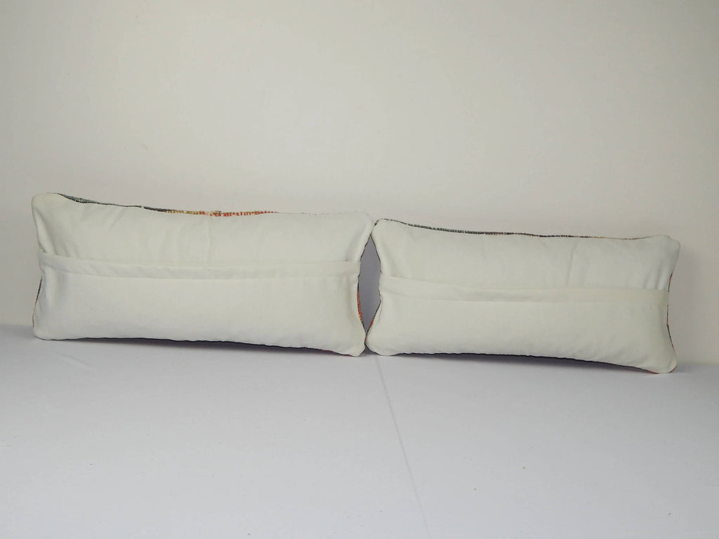 Halı Kırlent Kılıfı 2'li Set 27 x 56 cm