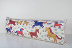 At Desenli Suzani Kırlent Kılıfı 45 x 145 cm