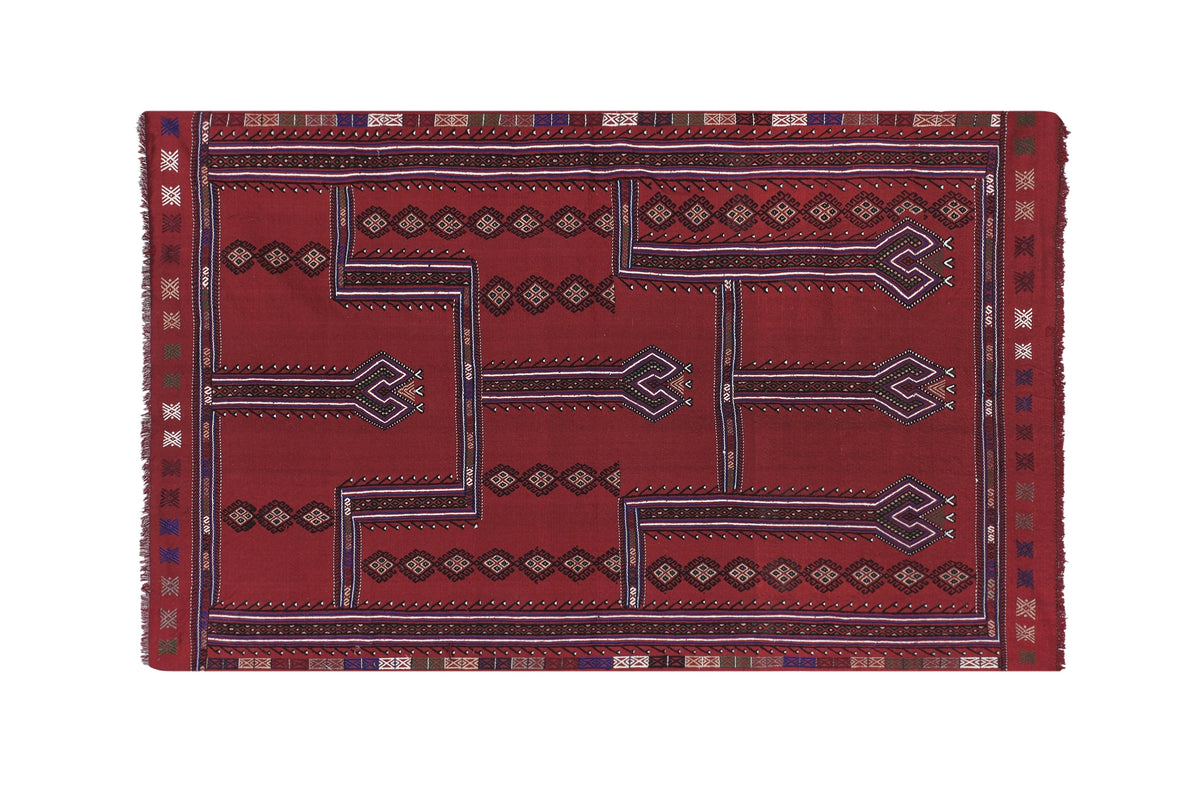 Vintage Karapınar Kilim 144 x 240 cm