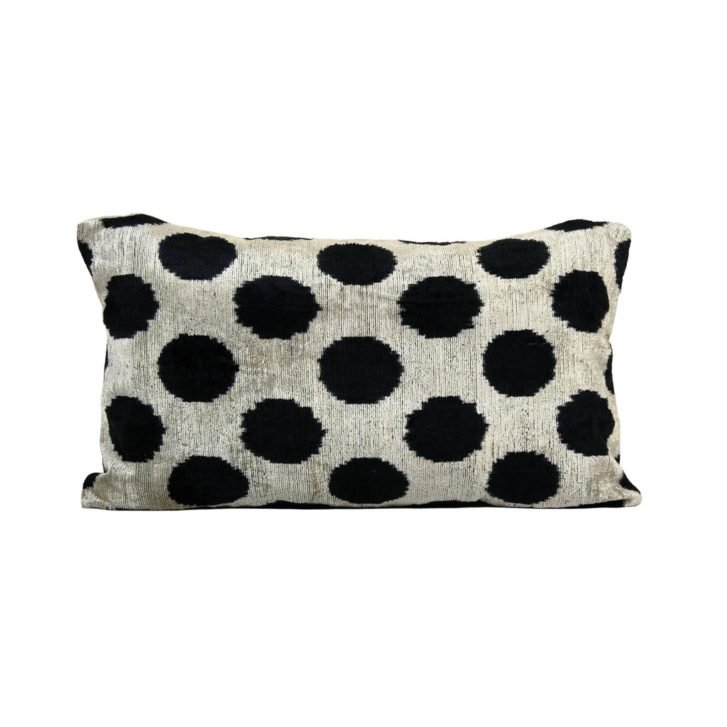 İpek Ikat Kadife Kırlent Kılıfı 40 x 60 cm