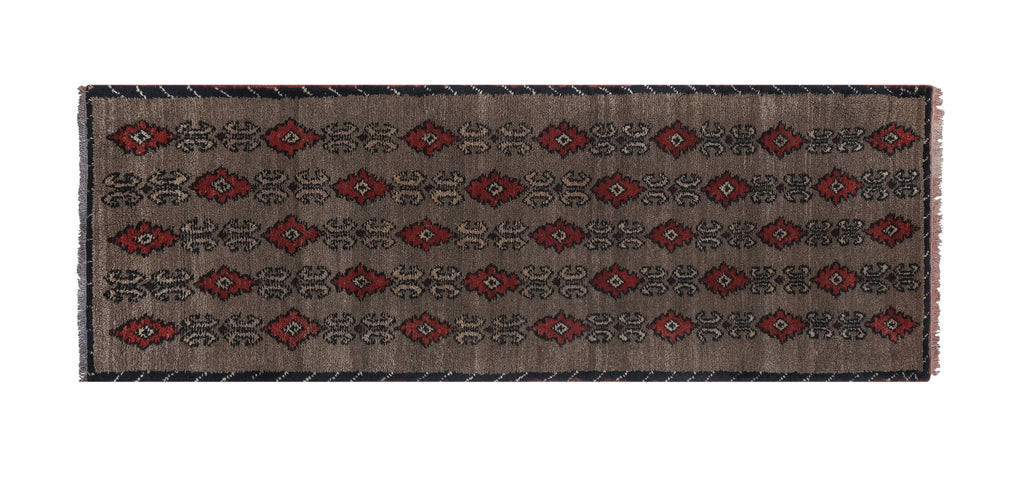 Vintage Türk Tulu Halı 74 x 224 cm