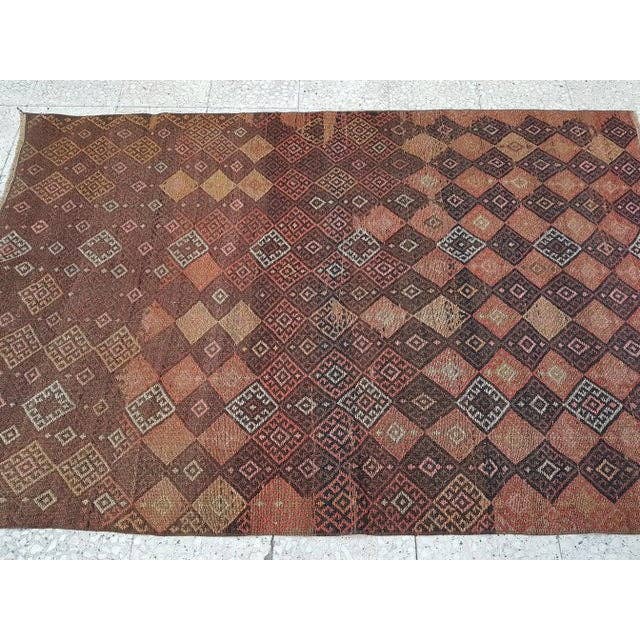 Vintage Türk Sumak Halı 128 x 190 cm