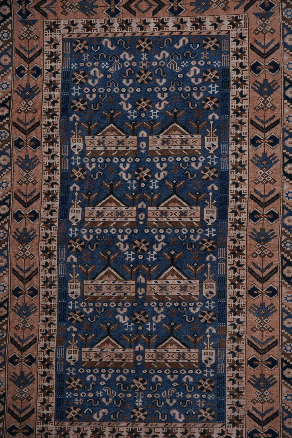 Vintage Uşak Halı 143 x 247 cm
