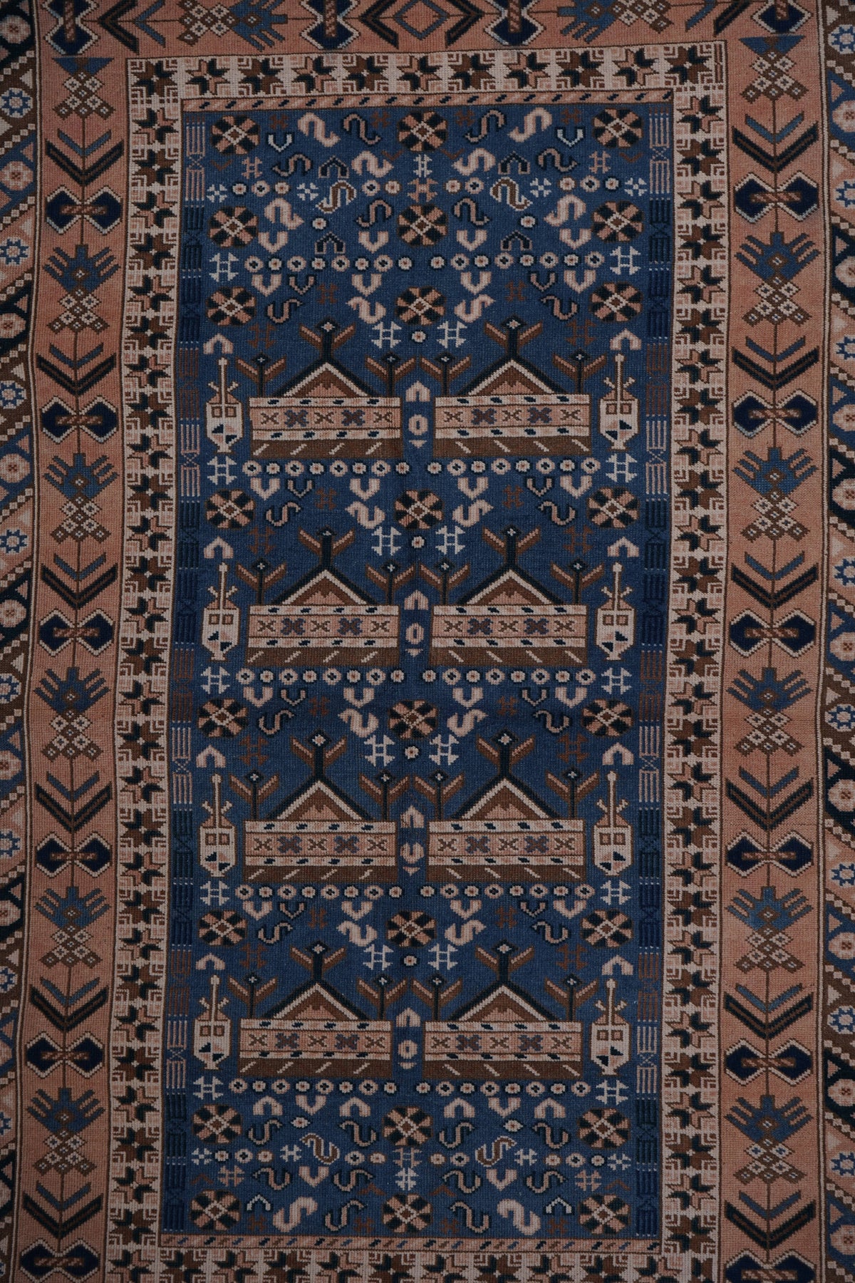 Vintage Uşak Halı 143 x 247 cm