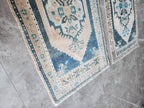 Vintage Türk Yastık Halı 2'li Set 51 x 97 cm