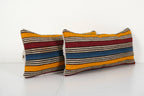 Kilim Kırlent Kılıfı 2'li Set 20 x 50 cm