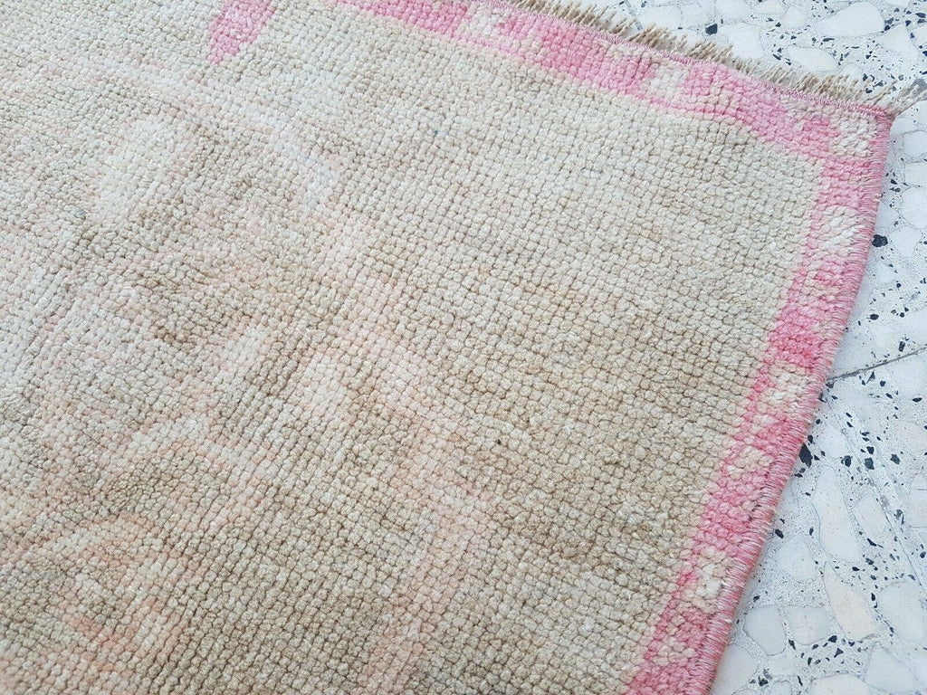 Vintage Uşak Halı 72 x 58 cm