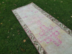 Vintage Herki Halı Yolluk 92 x 380 cm
