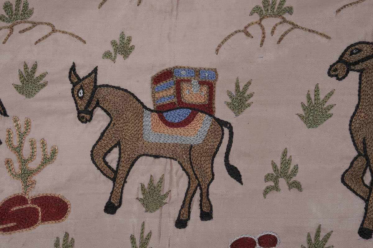 El İşlemesi Suzani Yolluk 54 x 190 cm