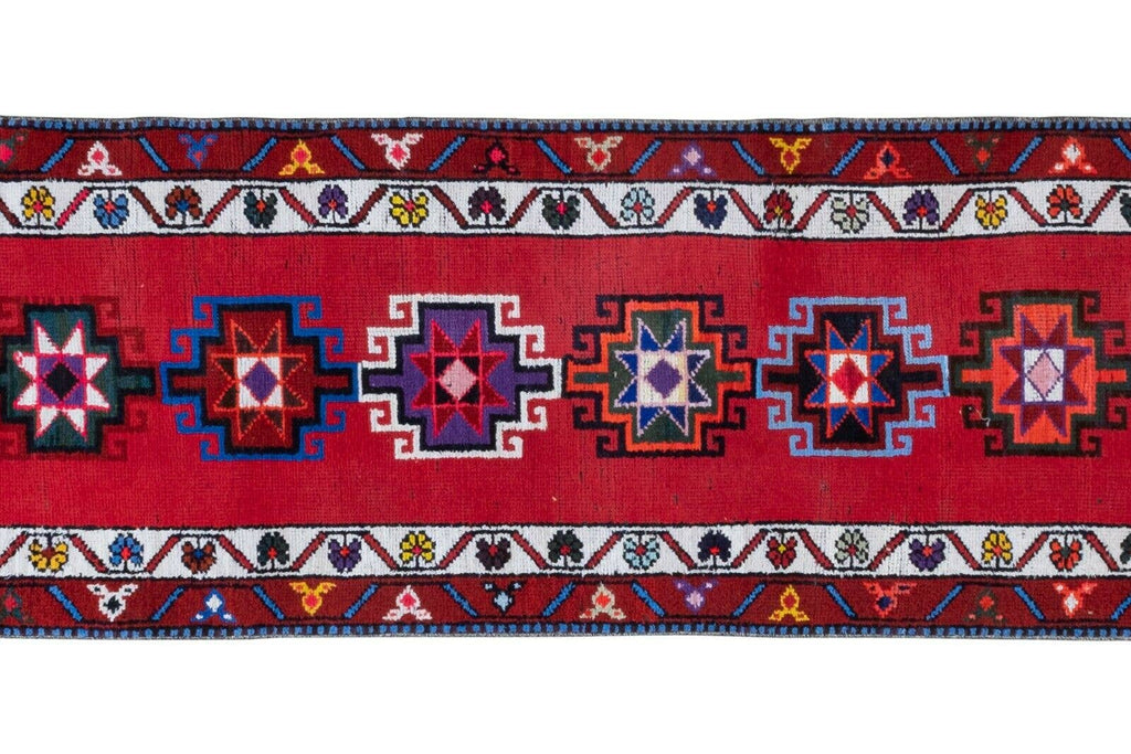 Vintage Herki Halı Yolluk 77 x 375 cm