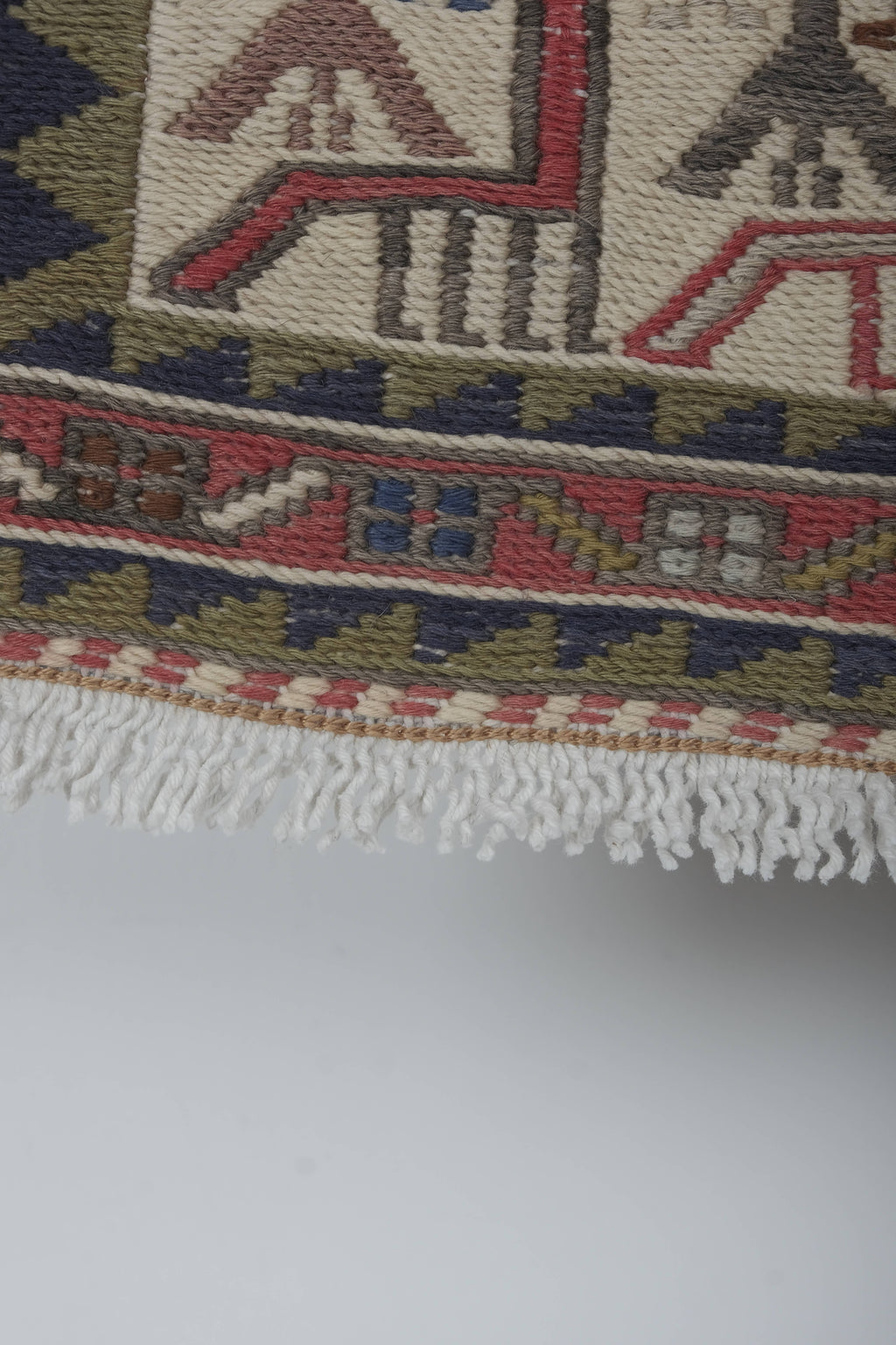 Vintage Sumak Kilim 72 x 194 cm