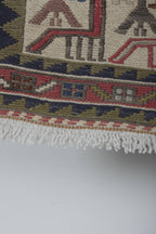 Vintage Sumak Kilim 72 x 194 cm