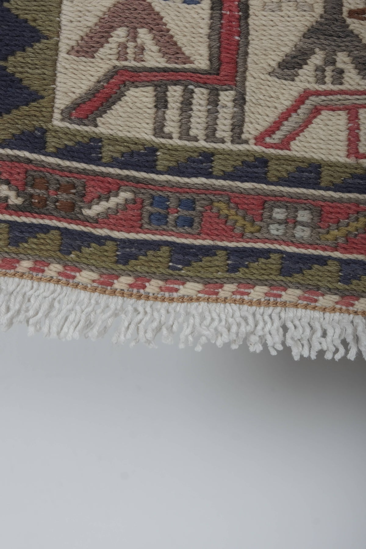 Vintage Sumak Kilim 72 x 194 cm