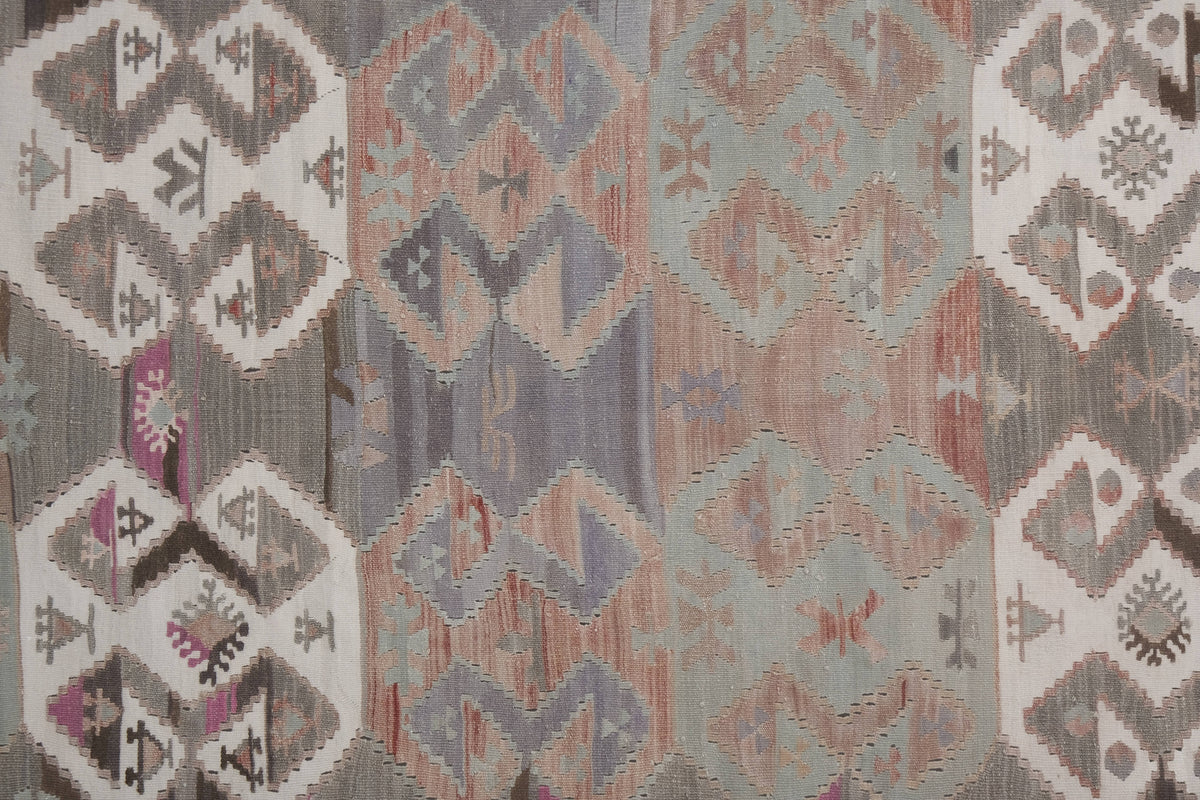 Vintage Kilim Yolluk 142 x 419 cm