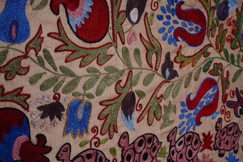 El İşlemesi Suzani Yolluk 51 x 190 cm