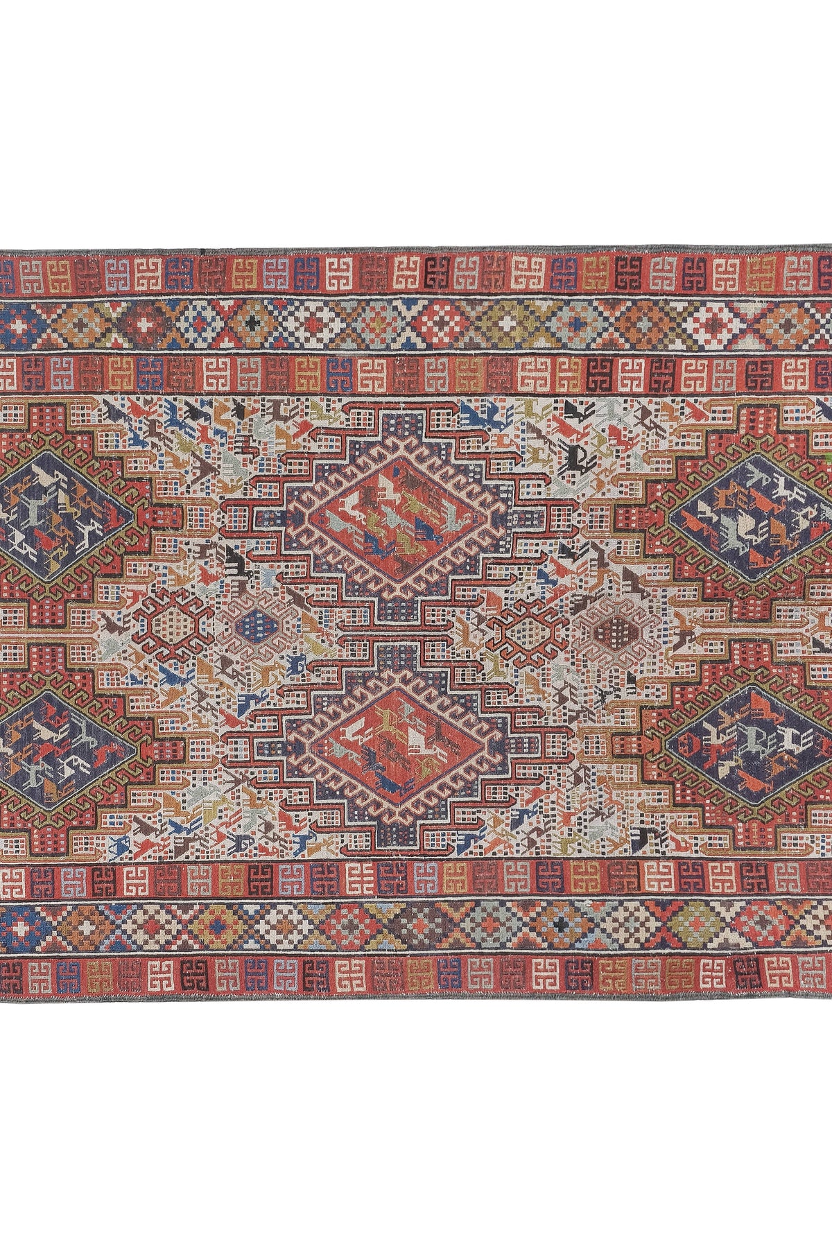 Vintage Sumak Halı 117 x 200 cm