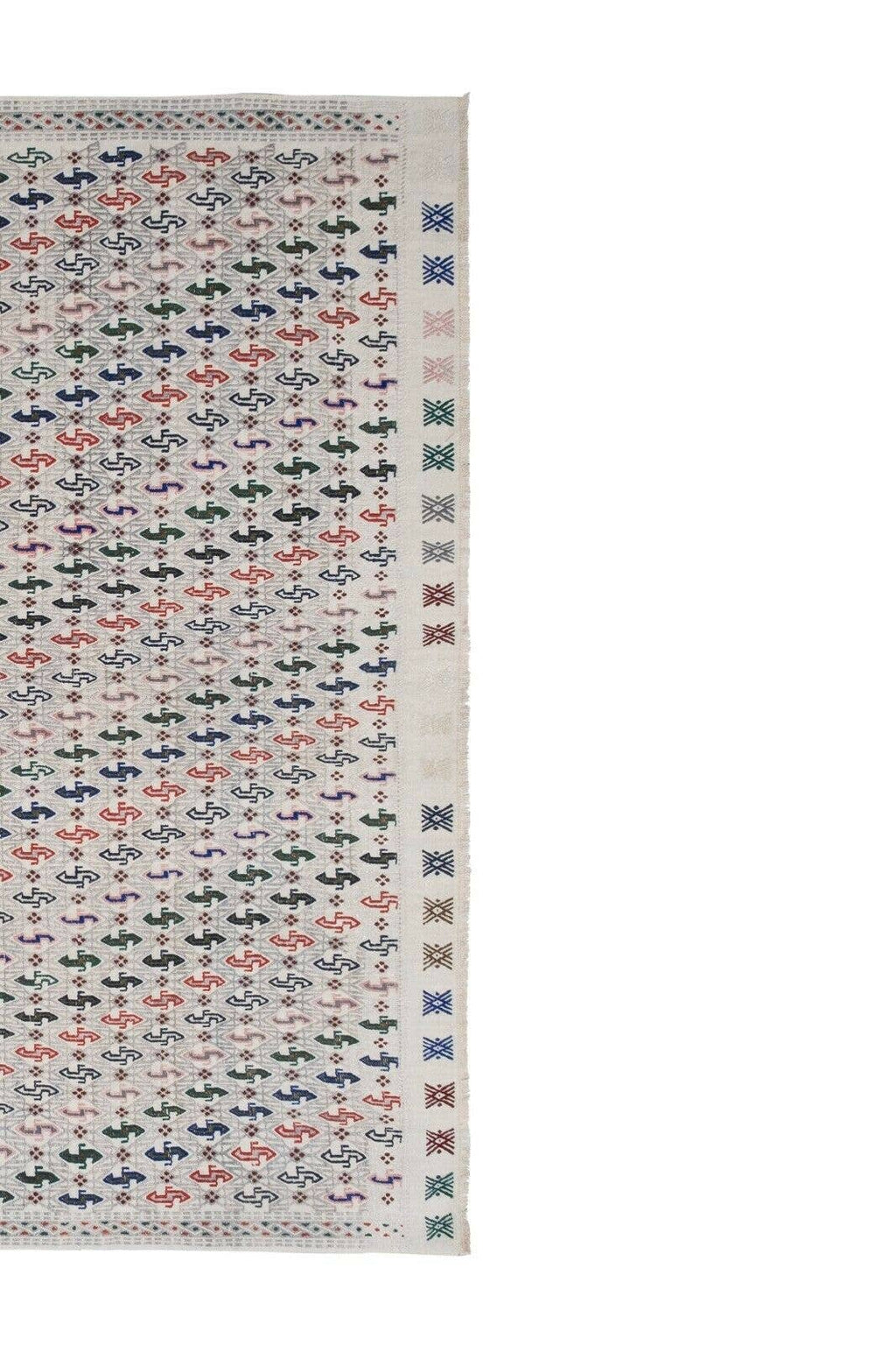 Vintage El İşlemesi Halı 175 x 238 cm
