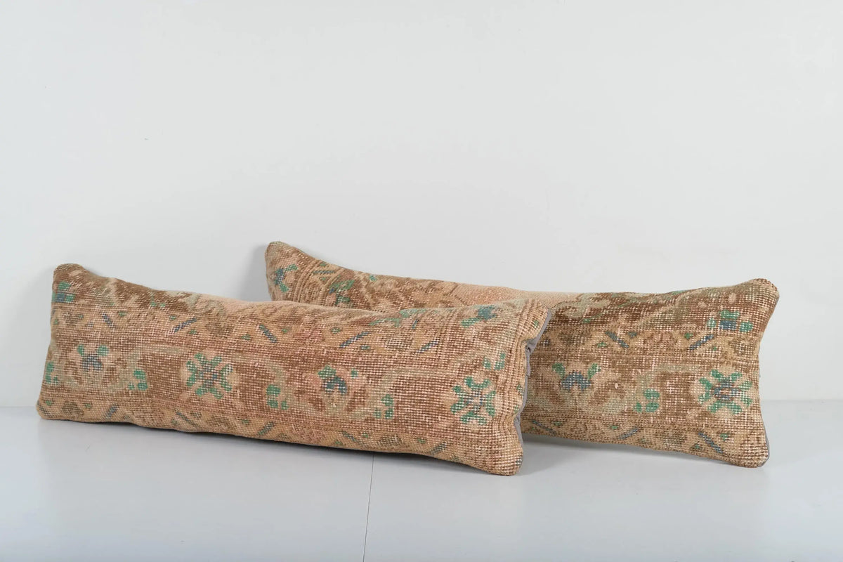Halı Kırlent Kılıfı 2'li Set 30 x 90 cm