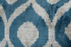İpek Ikat Kadife Kırlent Kılıfı 58 x 58 cm