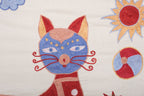 At Desenli Suzani Duvar Örtüsü 50 x 148 cm