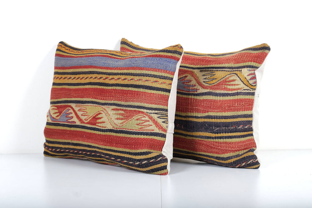 Kilim Kırlent Kılıfı 2'li Set 35 x 50 cm