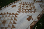 Vintage Herki Halı Yolluk 90 x 404 cm