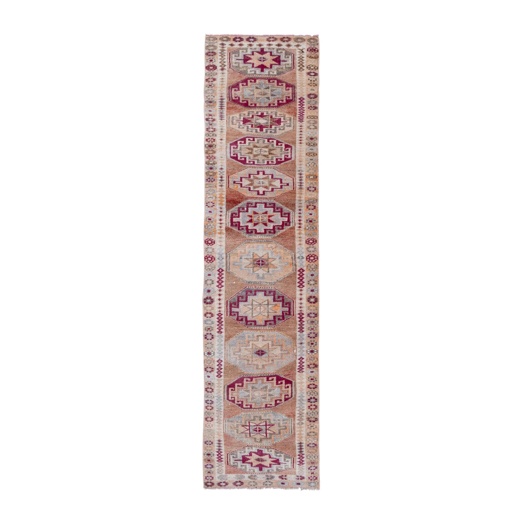 Vintage Herki Halı Yolluk 84 x 322 cm