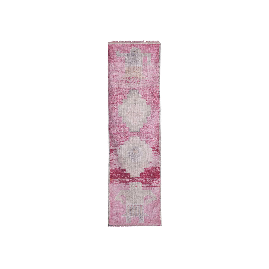 Vintage Herki Halı 91 x 300 cm
