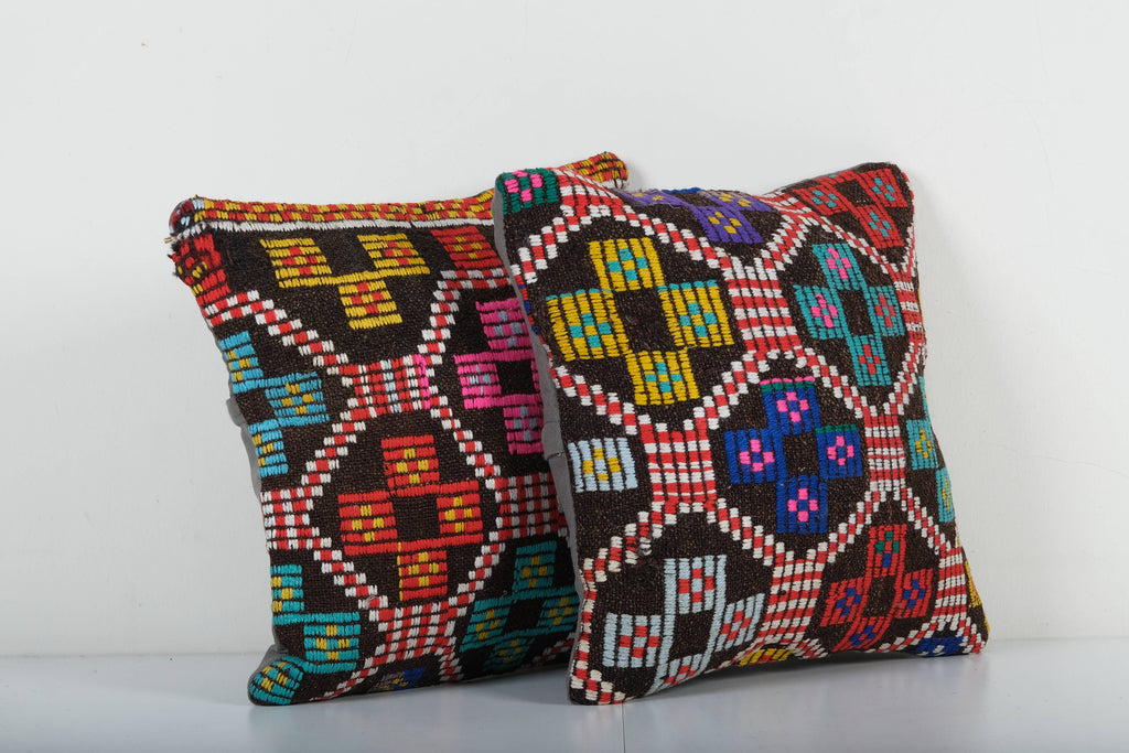 Kilim Kırlent Kılıfı 2'li Set 40 x 40 cm