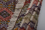 Vintage Anadolu Kilim 141 x 356 cm