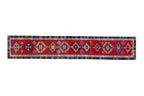 Vintage Herki Halı Yolluk 74 x 368 cm