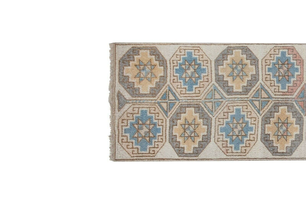 Vintage Anadolu Halı Yolluk 49 x 255 cm