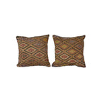 Kilim Kırlent Kılıfı 2'li Set 50 x 50 cm