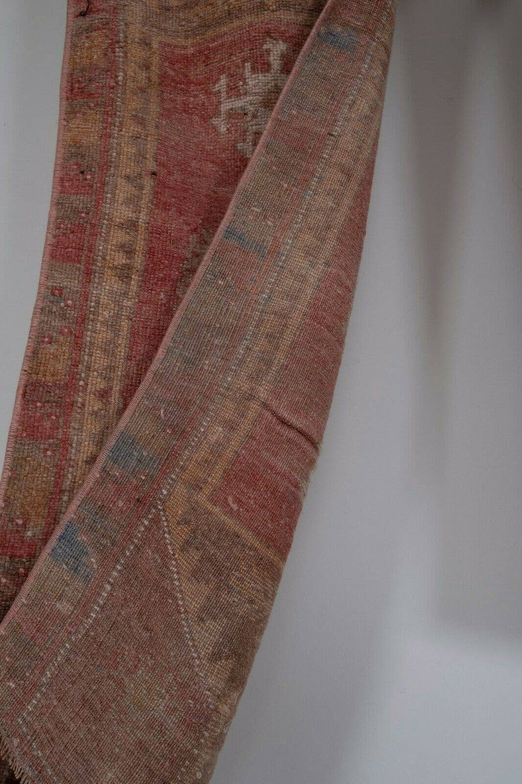 Vintage Uşak Yastık Halı 2'li Set 48 x 106 cm