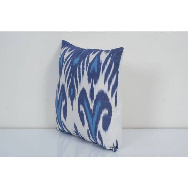 İpek Ikat Kadife Kırlent Kılıfı 35 x 35 cm