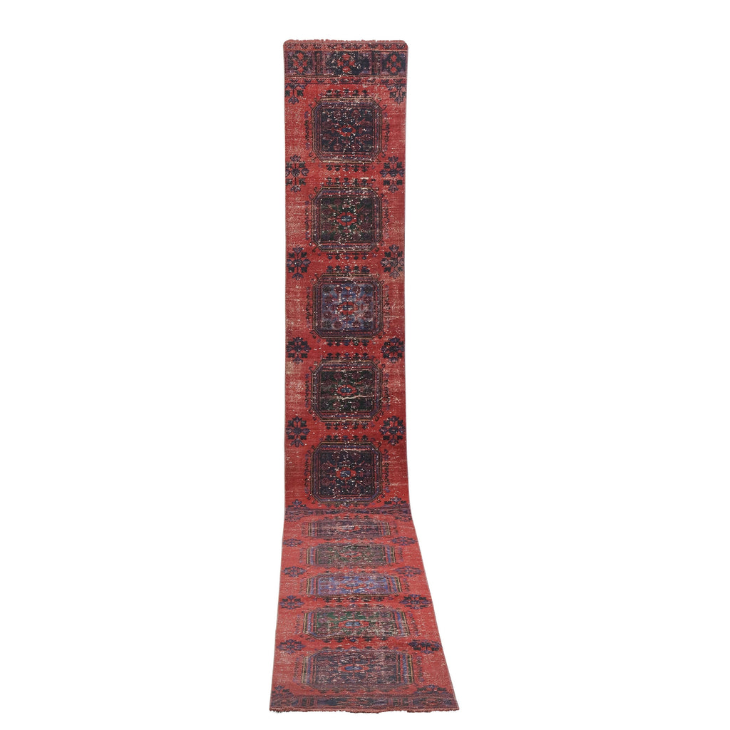 Vintage Türk Halı Yolluk 80 x 645 cm