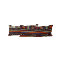 Kilim Kırlent Kılıfı 2'li Set 38 x 100 cm