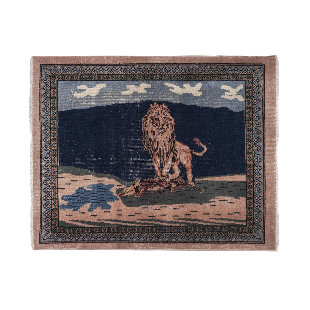 Vintage Türk Halı 98 x 122 cm