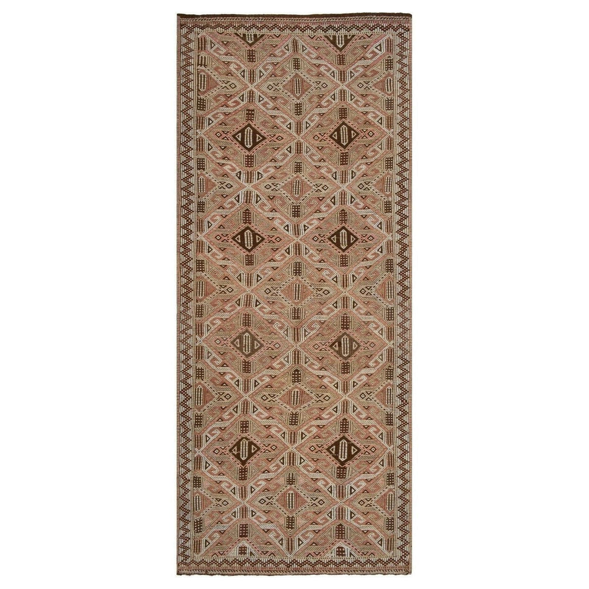 Vintage Türk Cecim Yolluk 140 x 320 cm