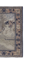 Vintage El İşlemesi Halı 110 x 145 cm
