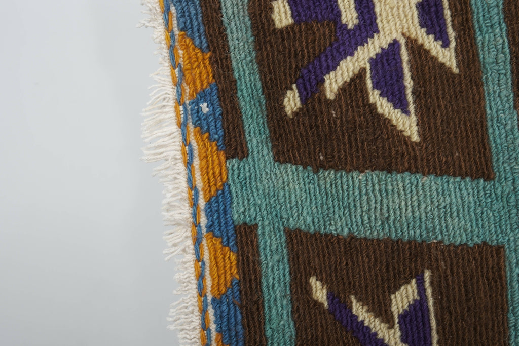 Vintage Türk Tulu Halı 125 x 140 cm