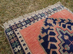 Vintage Uşak Halı 46 x 99 cm