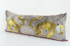 İpek Ikat Kadife Kırlent Kılıfı 42 x 120 cm