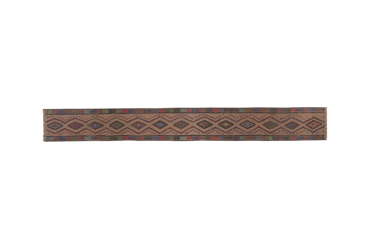 Vintage Kilim Yolluk 46 x 401 cm